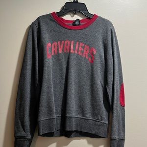 Cleveland Cavaliers Grey with Red Long Sleeve Shirt
